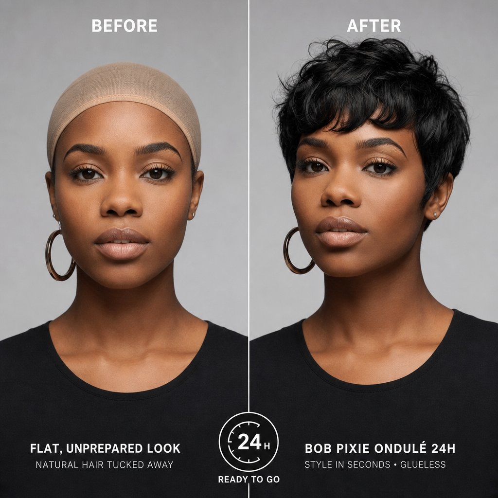 Bob Pixie Ondulé 24h