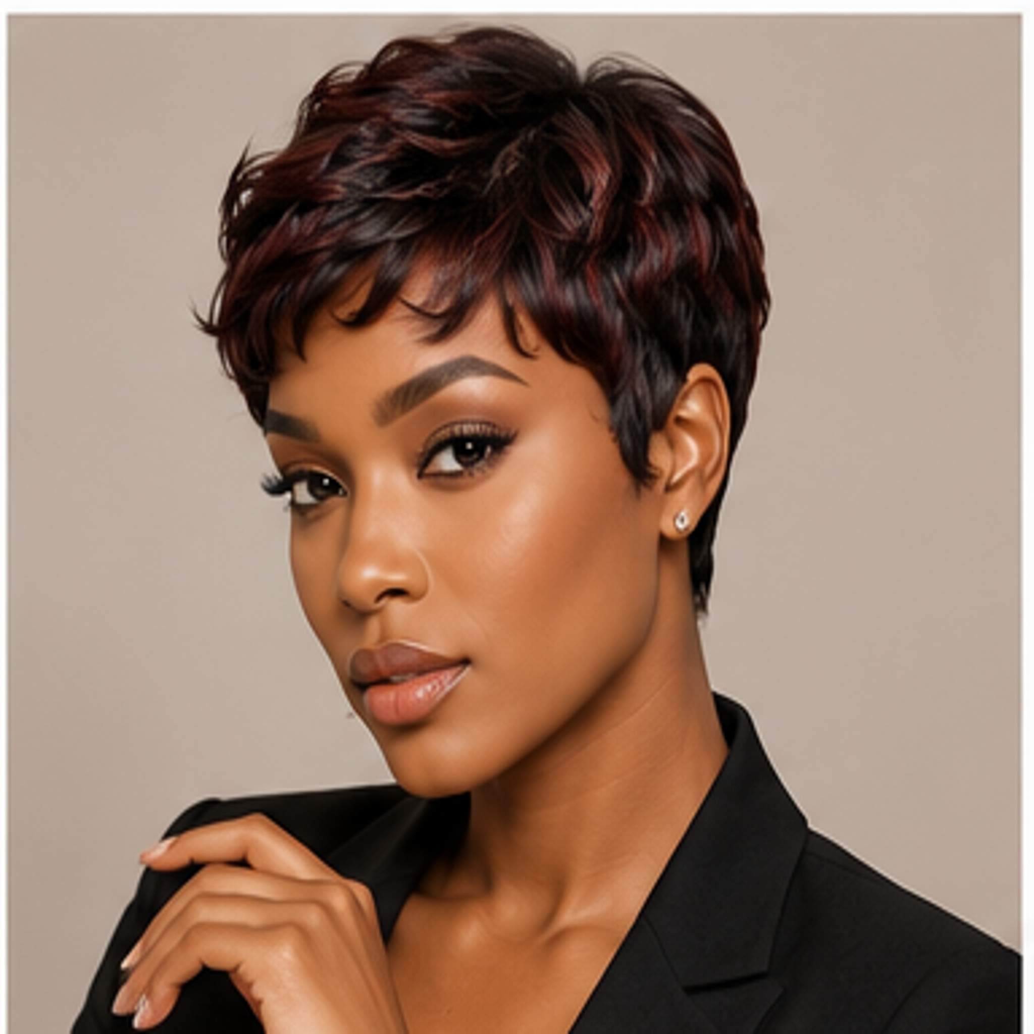 Pixie bordeaux chic